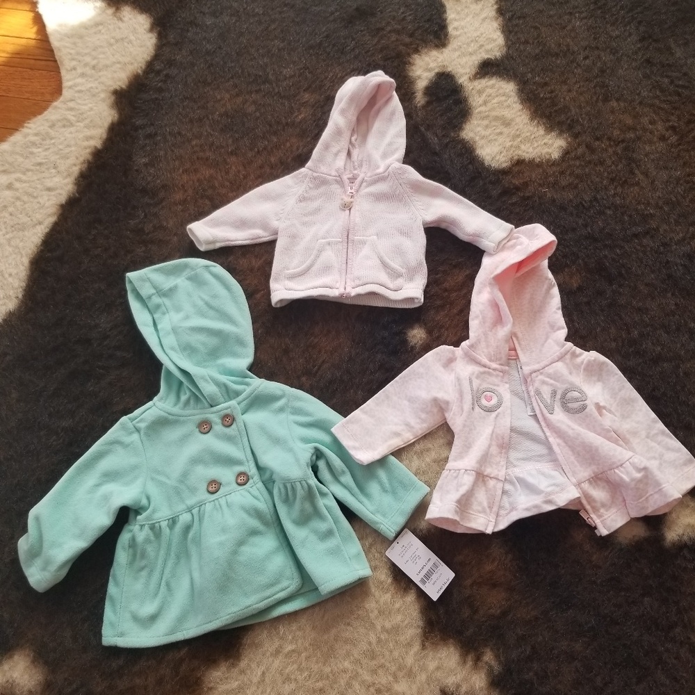 Baby girl jackets